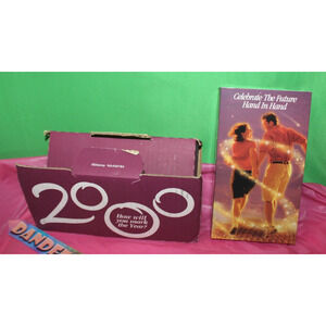 Walt Disney World WDW 2000 Millennium Home Delivery VHS Promotional Video w/ Box